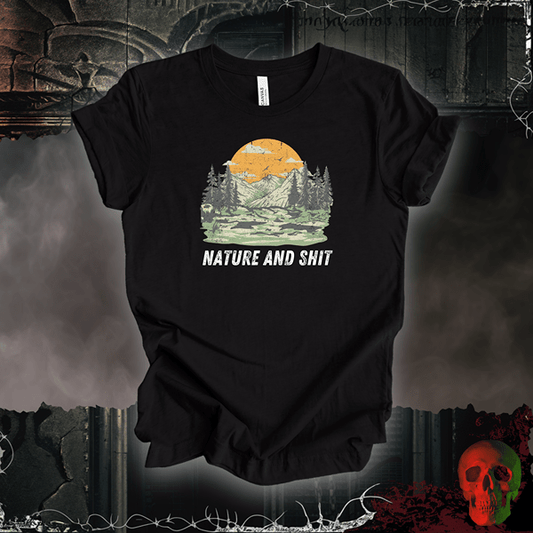 T-Shirt Black Heather / S Nature and Shit T-Shirt