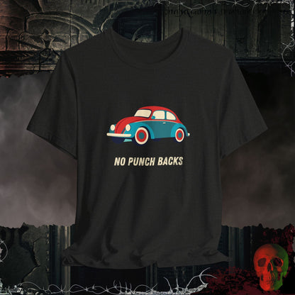 T-Shirt Black Heather / S No Punch Backs T-Shirt