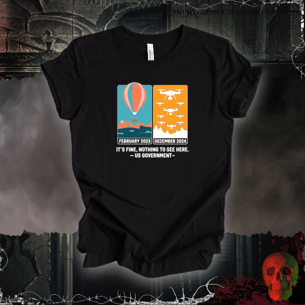 T-Shirt Black Heather / S Nothing to See Here T-Shirt