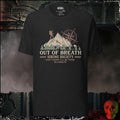 T-Shirt Black Heather / S Out of Breath Hiking Society Graphic Tee | Rebel Ink Designs
