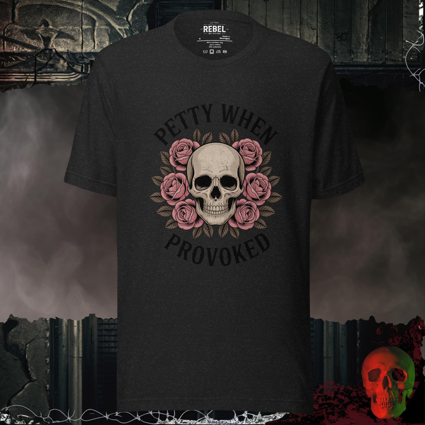 T-Shirt Black Heather / S Petty When Provoked Tee