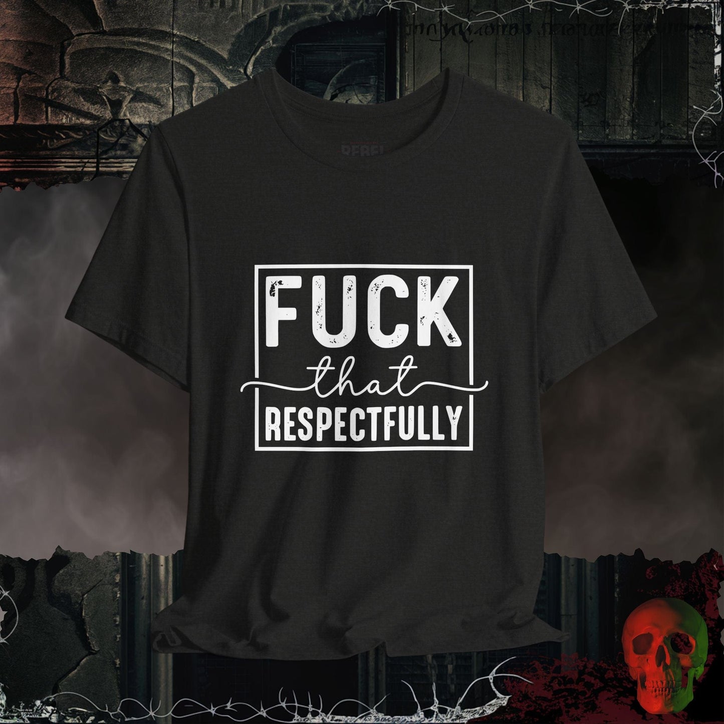 T-Shirt Black Heather / S Respectful Rebellion T-Shirt