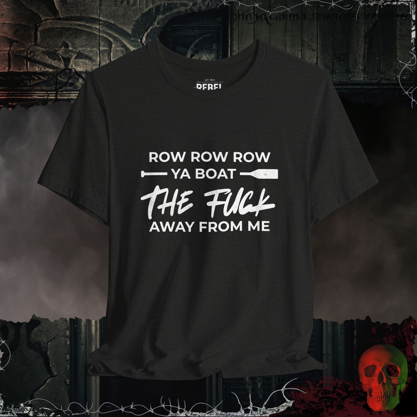 T-Shirt Black Heather / S Row Ya Boat T-Shirt