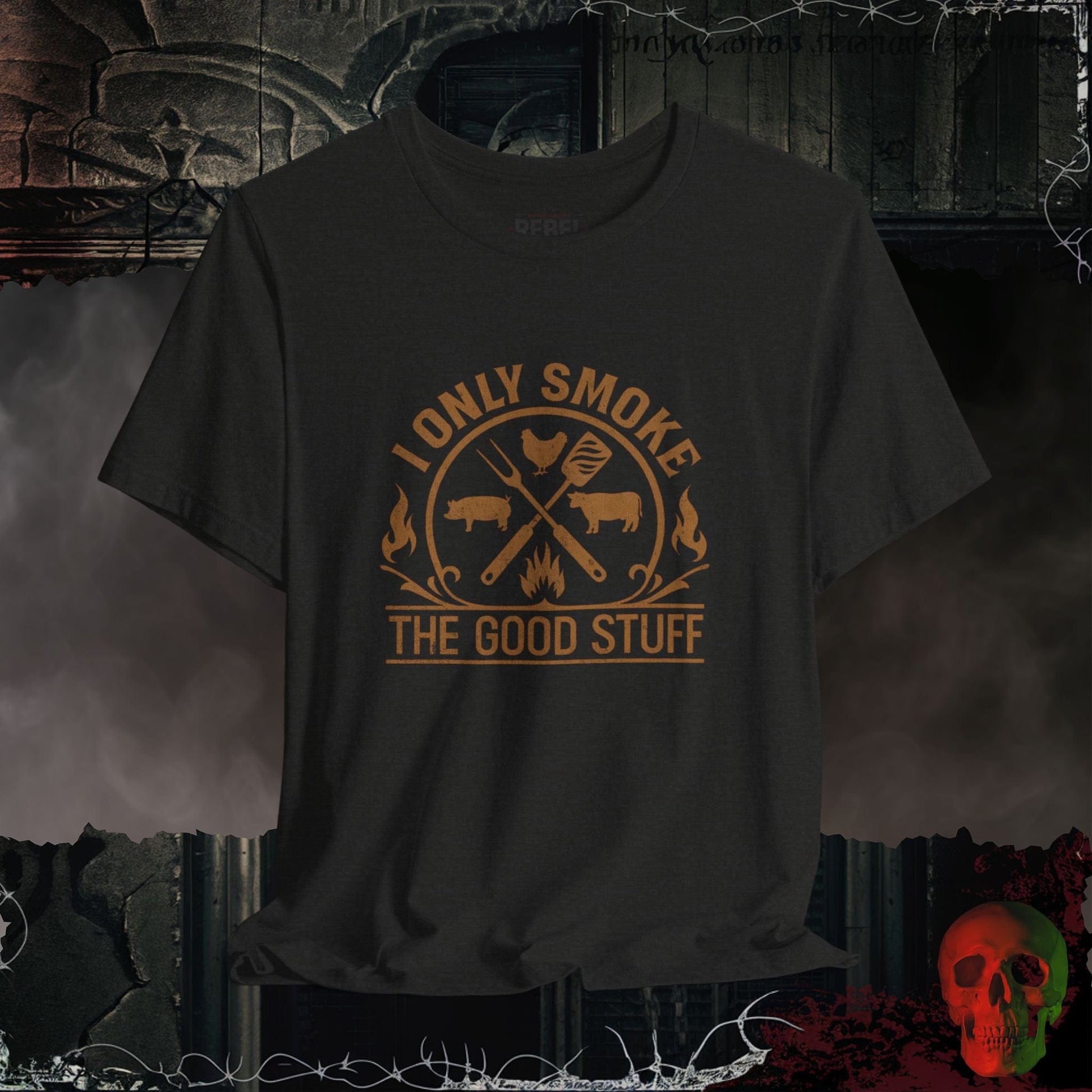T-Shirt Black Heather / S Smoking The Good Stuff T-Shirt