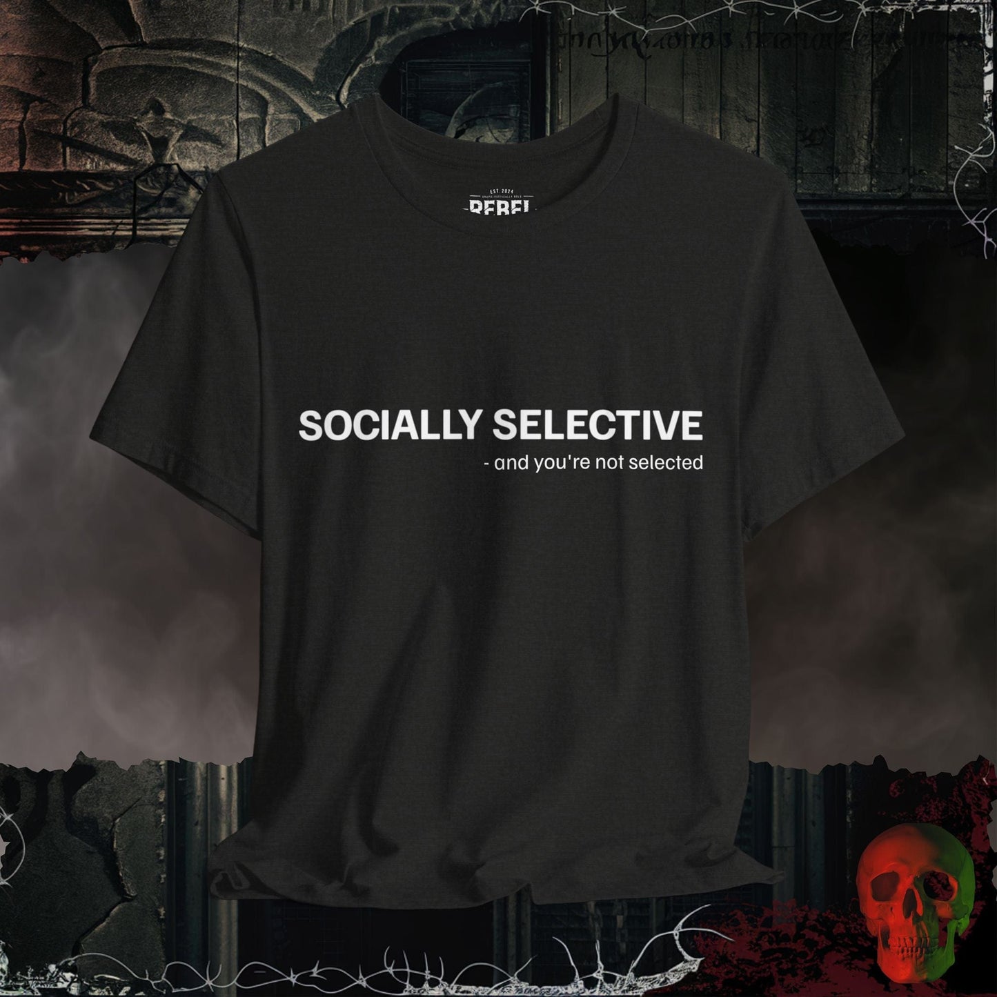 T-Shirt Black Heather / S Socially Selective T-Shirt