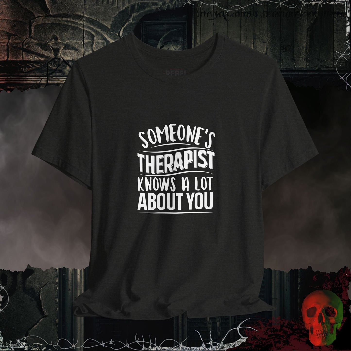 T-Shirt Black Heather / S Someone's Therapist T-Shirt