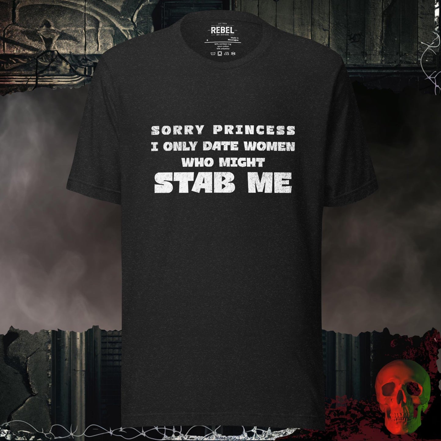 T-Shirt Black Heather / S Sorry Princess Tee