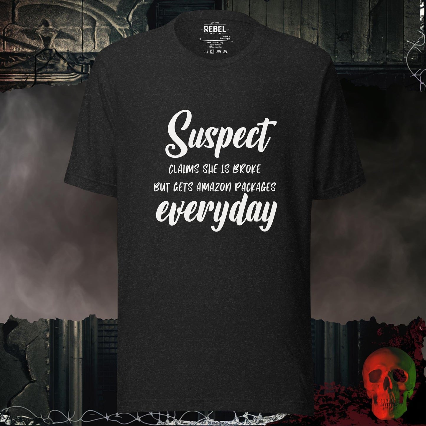 T-Shirt Black Heather / S Suspect: Amazon Every Day Tee