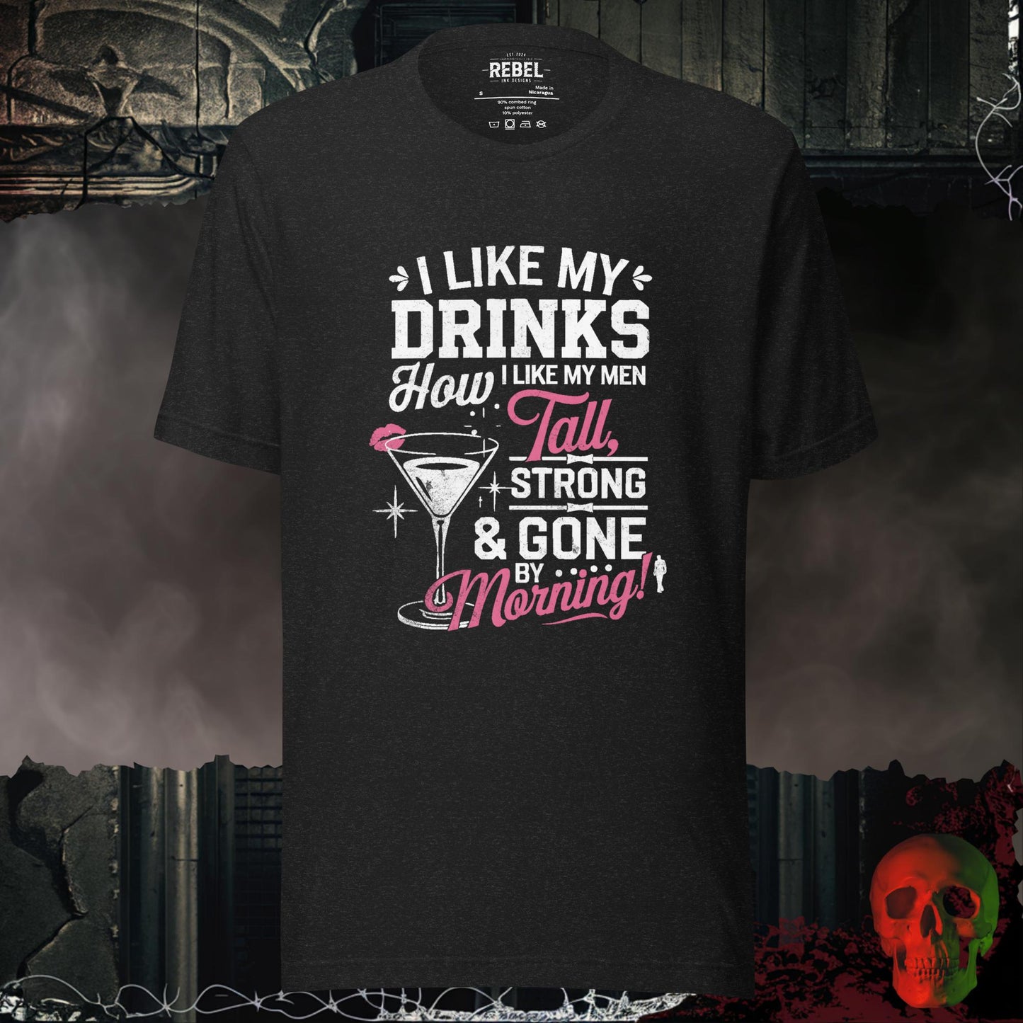 T-Shirt Black Heather / S Tall & Gone... Tee