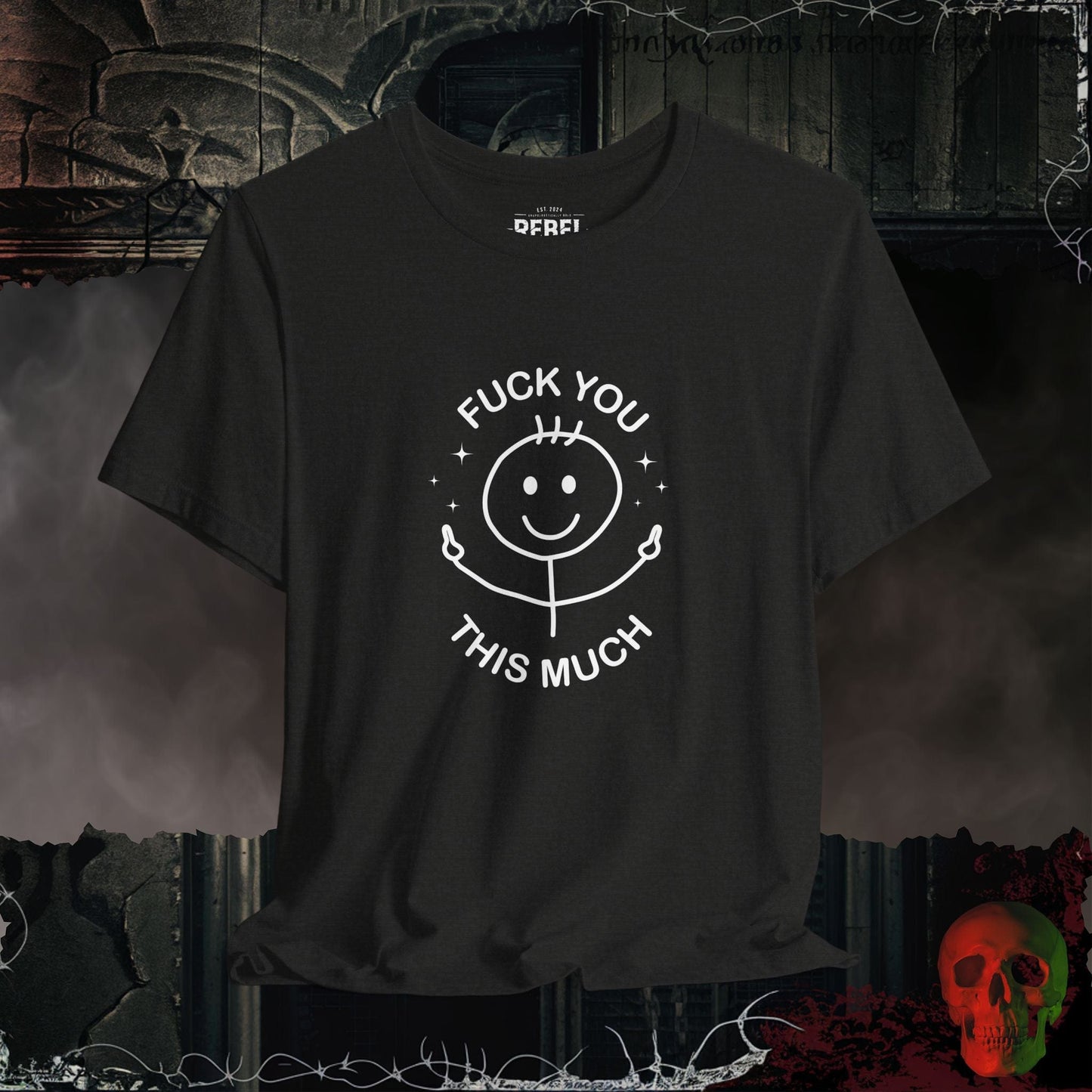 T-Shirt Black Heather / S This Much T-Shirt