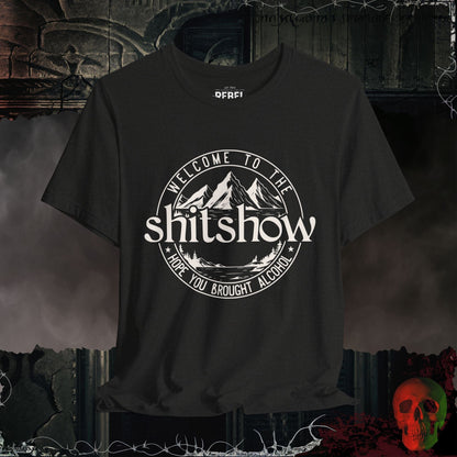 T-Shirt Black Heather / S Welcome to the Shitshow – Party Survival Tee