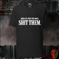 T-Shirt Black Heather / S When Life Gives You Pants, Sh*t Them Graphic Tee | Rebel Ink Designs