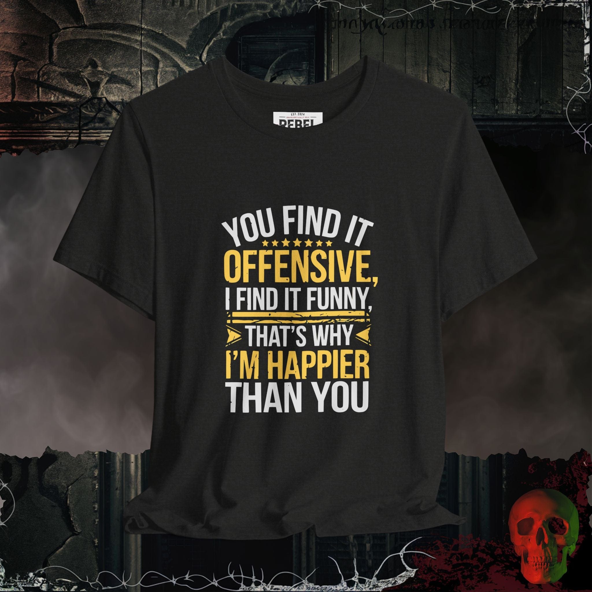 T-Shirt Black Heather / S You Find It Offensive, I Find It Funny T-Shirt