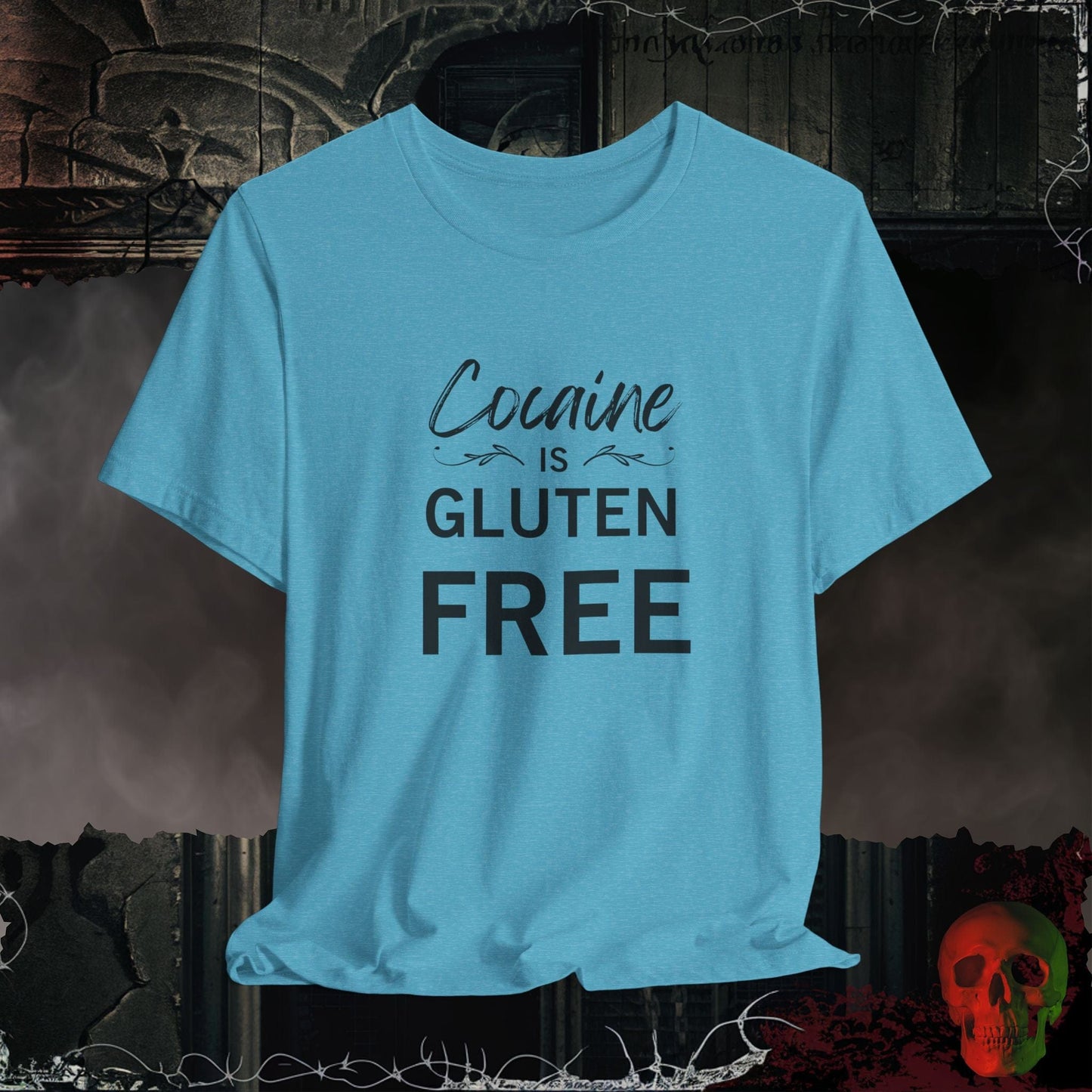 T-Shirt Cocaine is Gluten Free T-Shirt