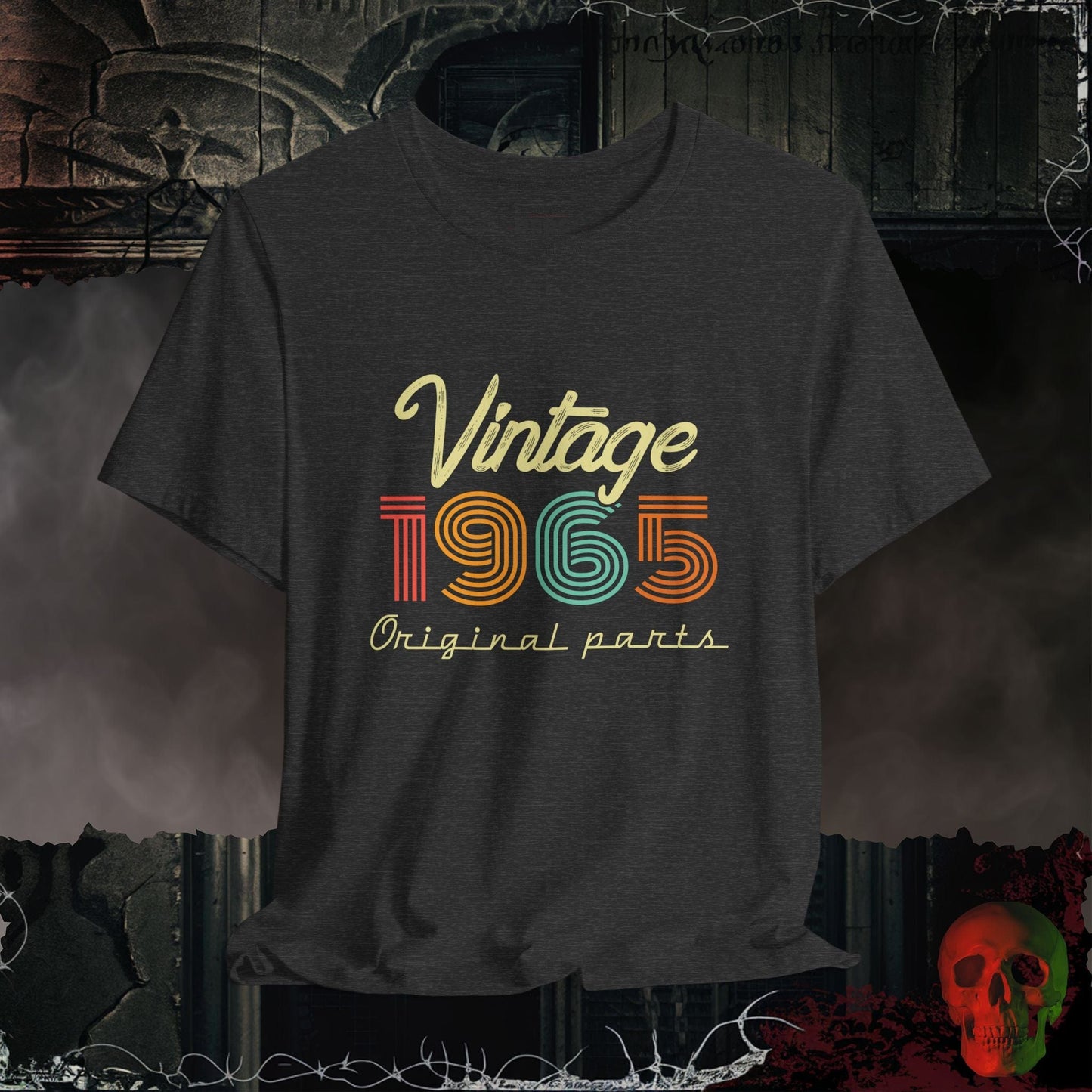 T-Shirt Dark Grey Heather / S 1965 - Vintage Legends: The Classic Years Collection