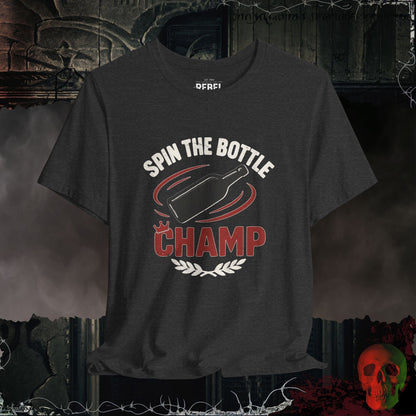 T-Shirt Dark Grey Heather / S Bottle Champ Tee