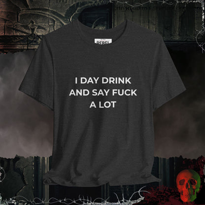 T-Shirt Dark Grey Heather / S Day Drinker T-Shirt