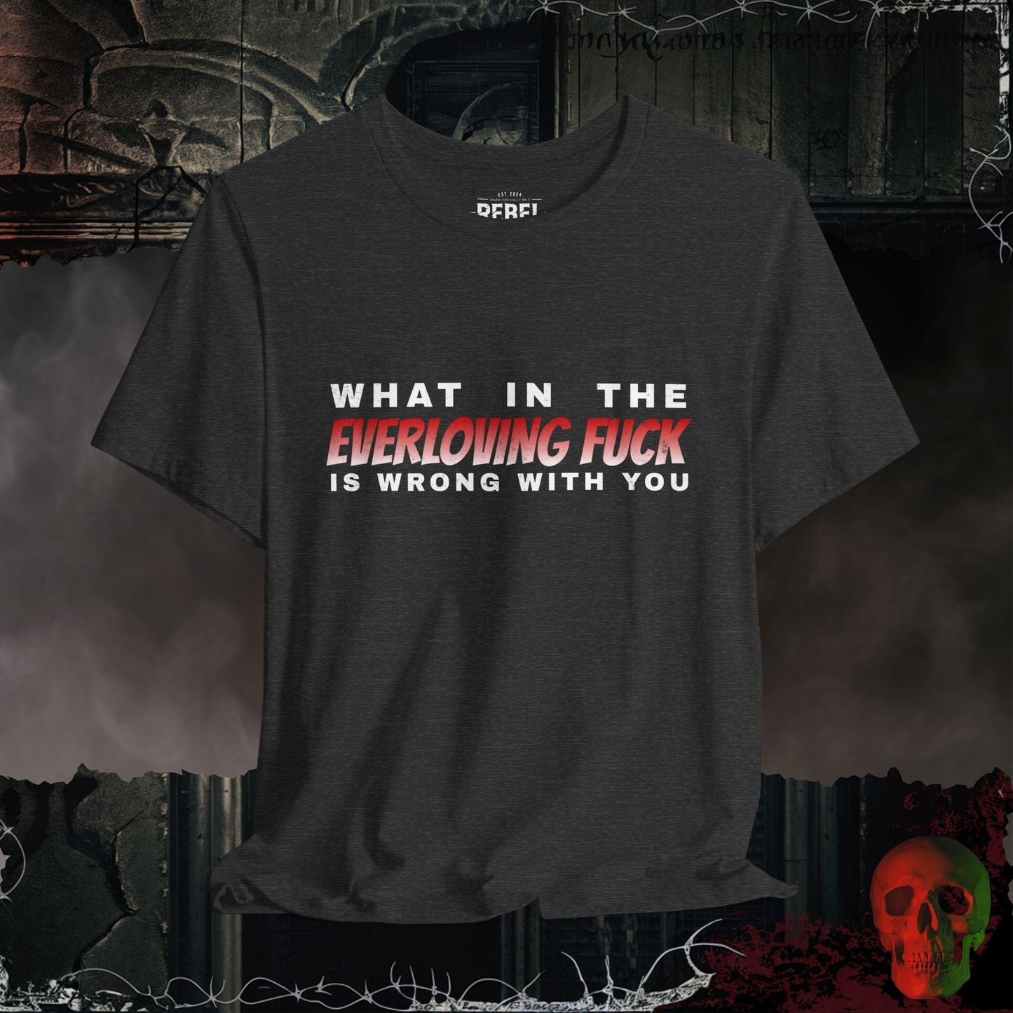 T-Shirt Dark Grey Heather / S Everloving F@ck Tee