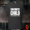 T-Shirt Dark Grey Heather / S Favorite Child I'm My Mother-In-Law's Graphic Statement Tee