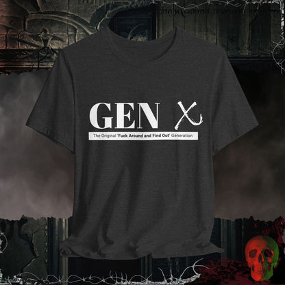 T-Shirt Dark Grey Heather / S Gen X: The OG Rebels T-Shirt
