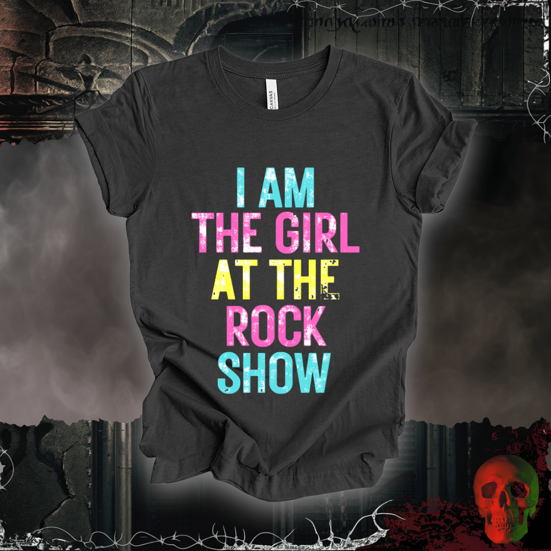 T-Shirt Dark Grey Heather / S Girl at the Rock Show T-Shirt