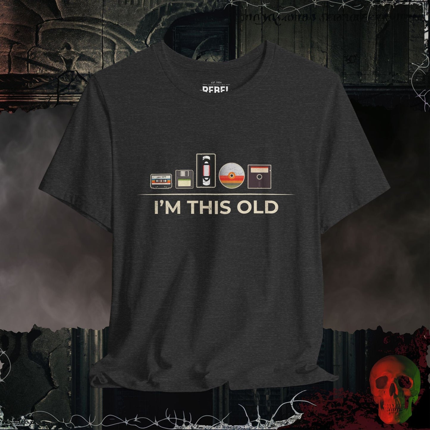 T-Shirt Dark Grey Heather / S I'm This Old T-Shirt