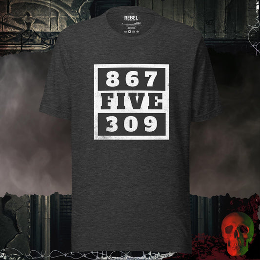 T-Shirt Dark Grey Heather / S Jenny's Number Tee