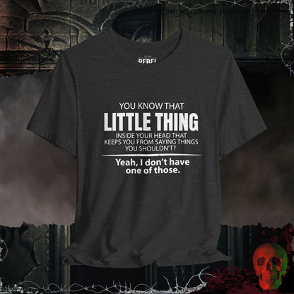 T-Shirt Dark Grey Heather / S Little Thing In Your Head T-Shirt