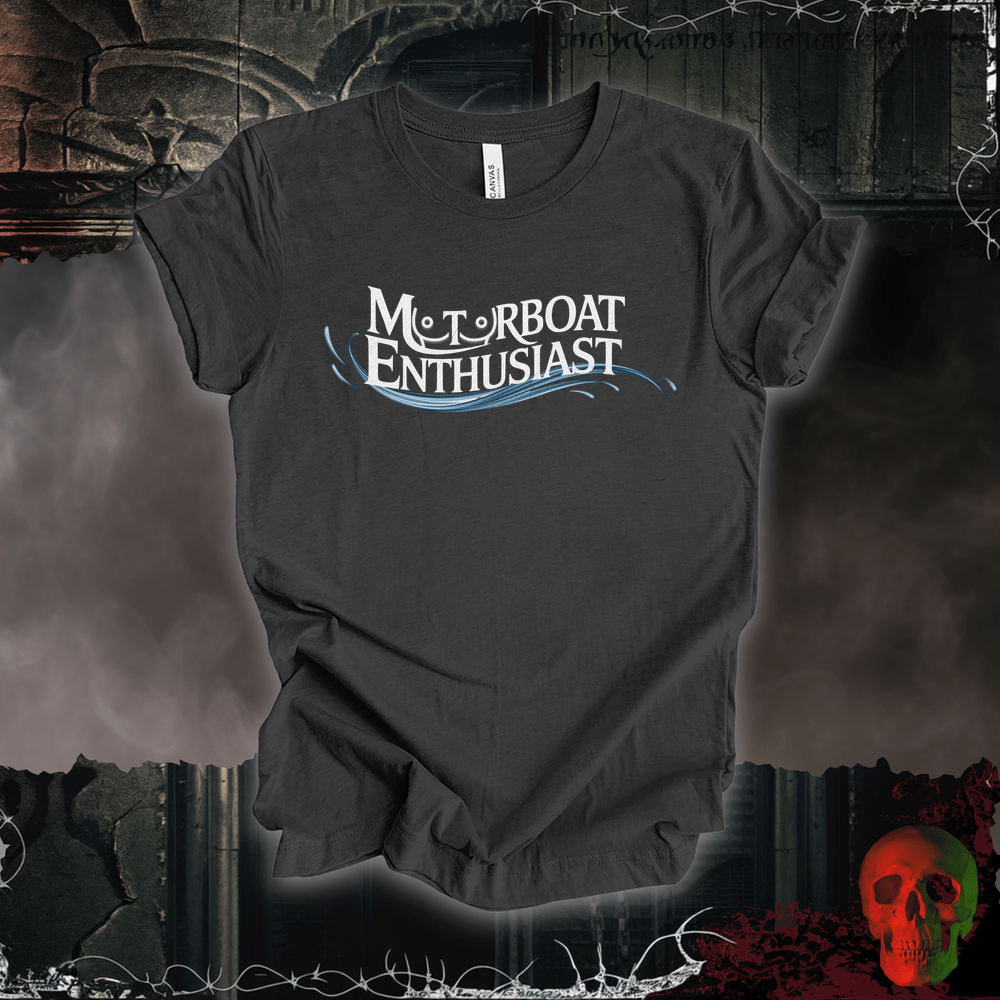T-Shirt Dark Grey Heather / S Motorboat Fan Tee