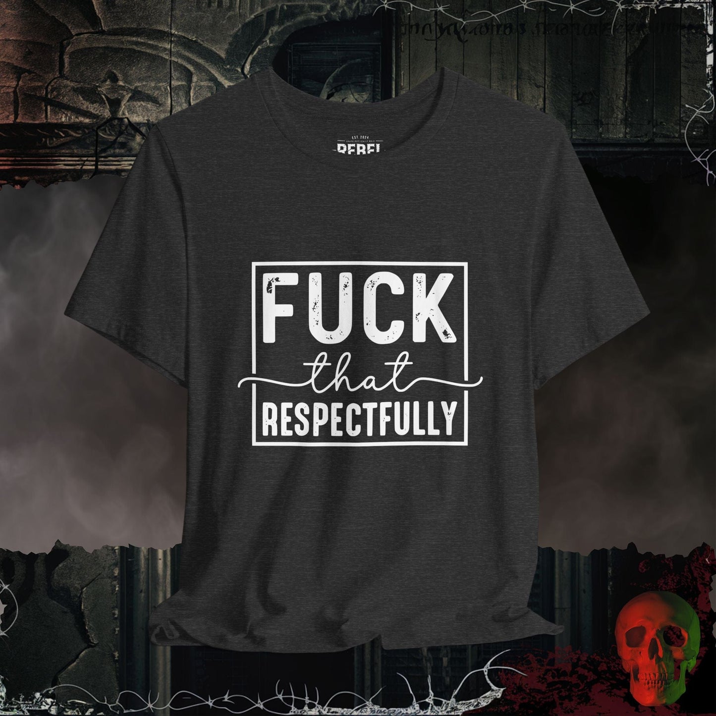 T-Shirt Dark Grey Heather / S Respectful Rebellion T-Shirt