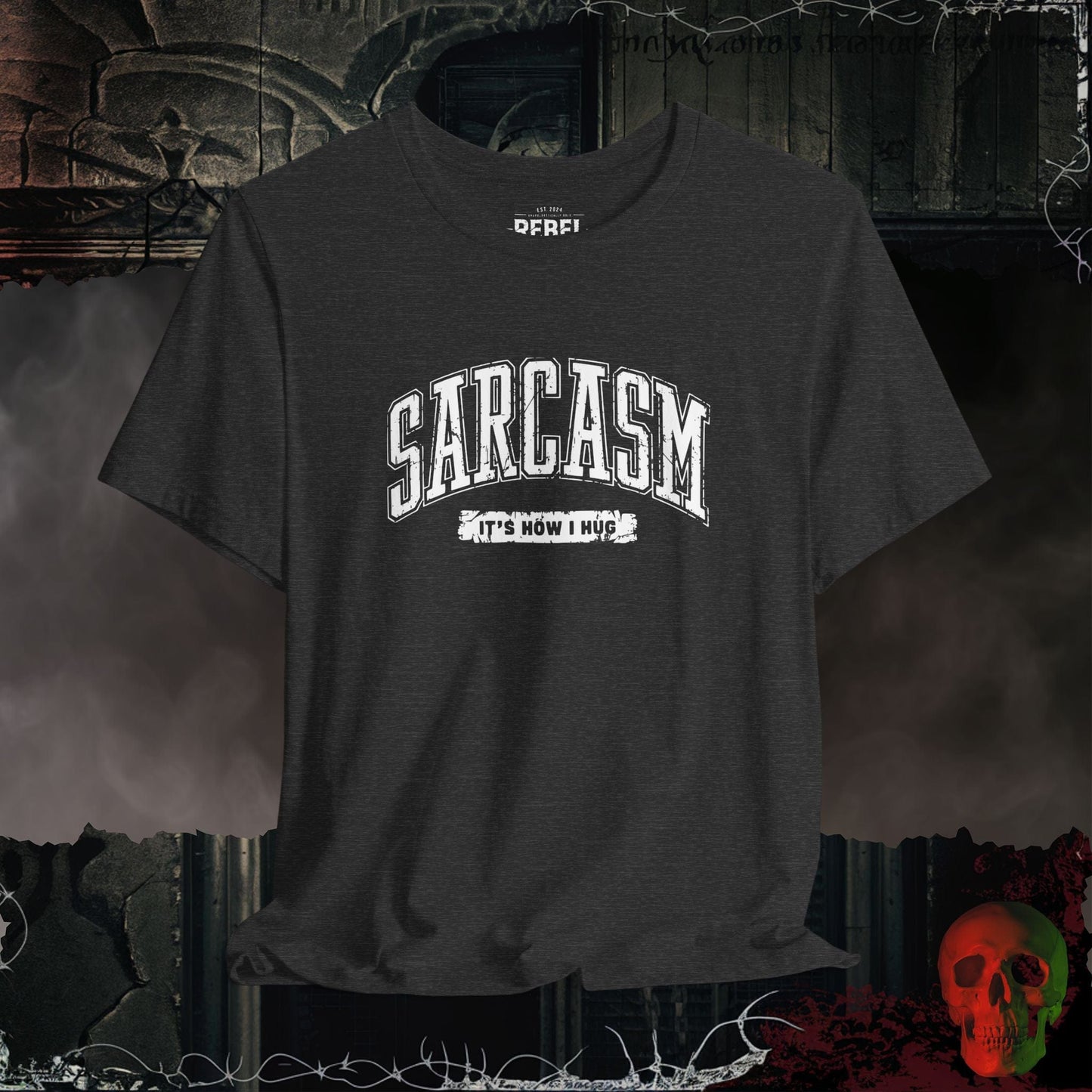 T-Shirt Dark Grey Heather / S Sarcasm T-Shirt