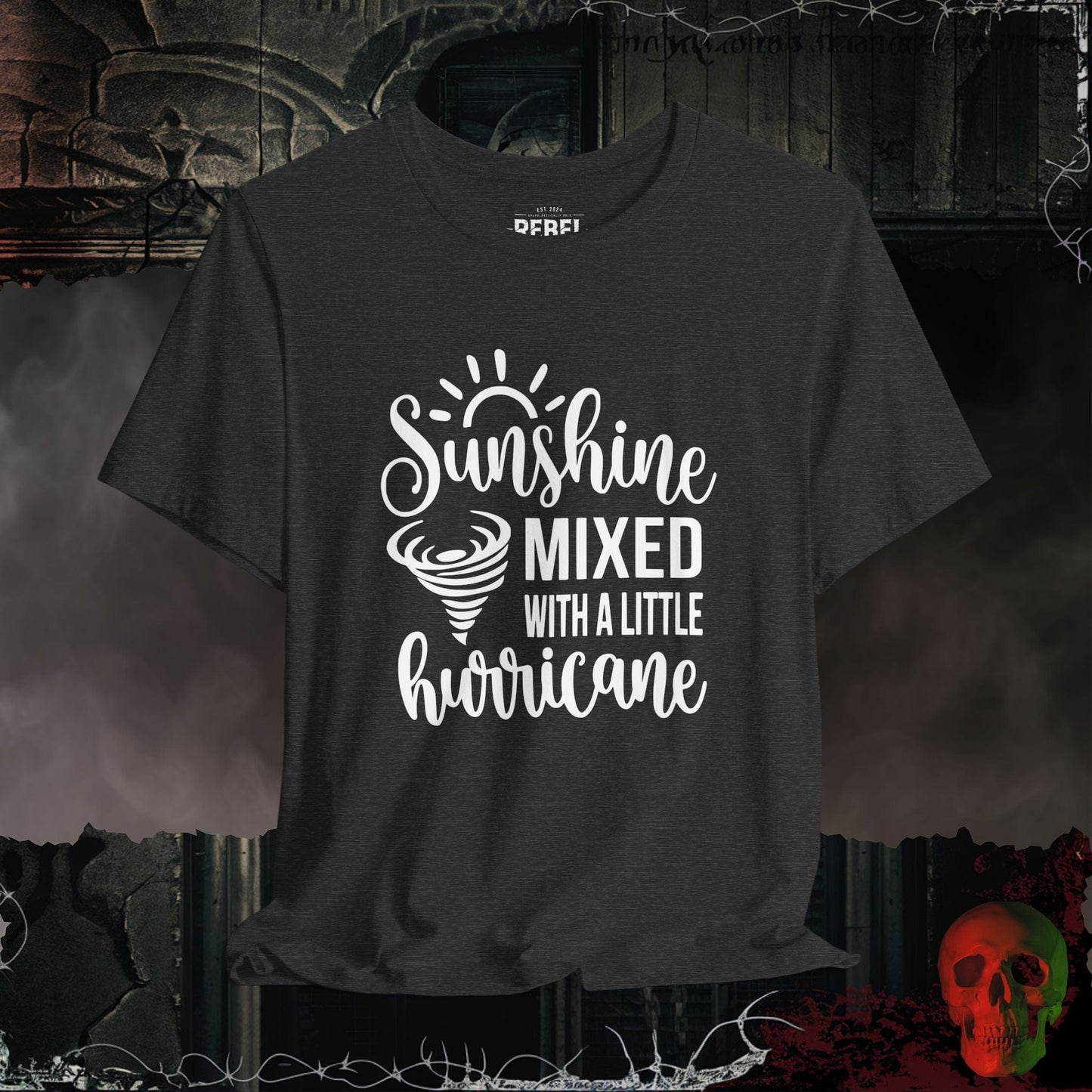 T-Shirt Dark Grey Heather / S Sunshine & Chaos T-Shirt