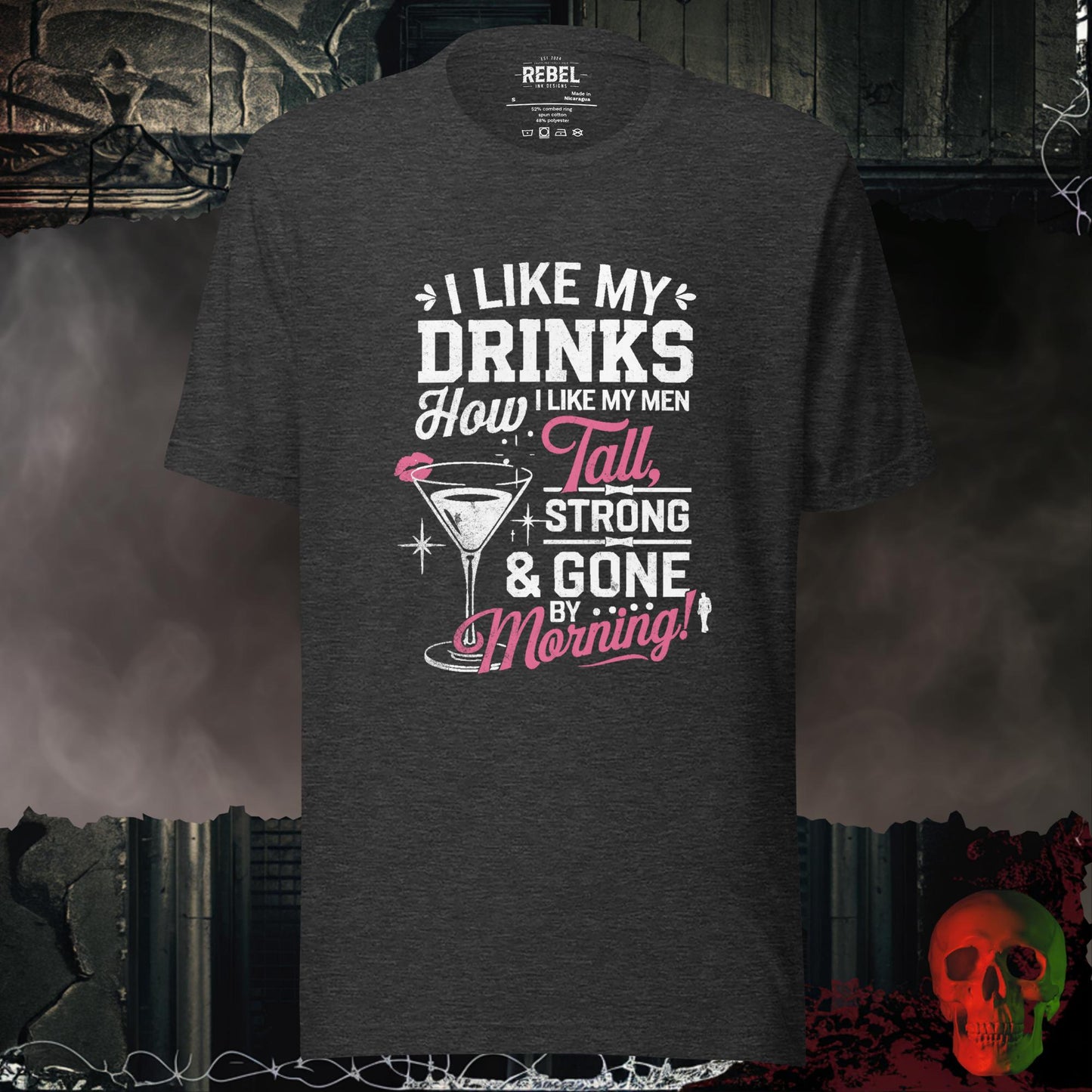 T-Shirt Dark Grey Heather / S Tall & Gone... Tee