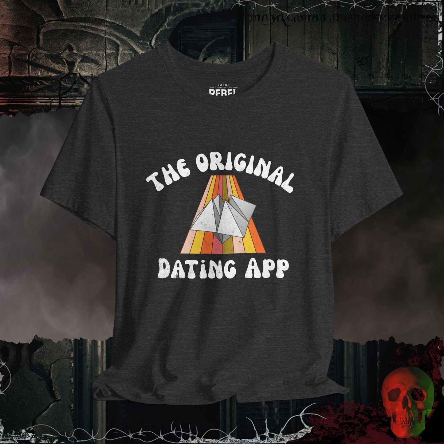 T-Shirt Dark Grey Heather / S The Original Dating App Tee
