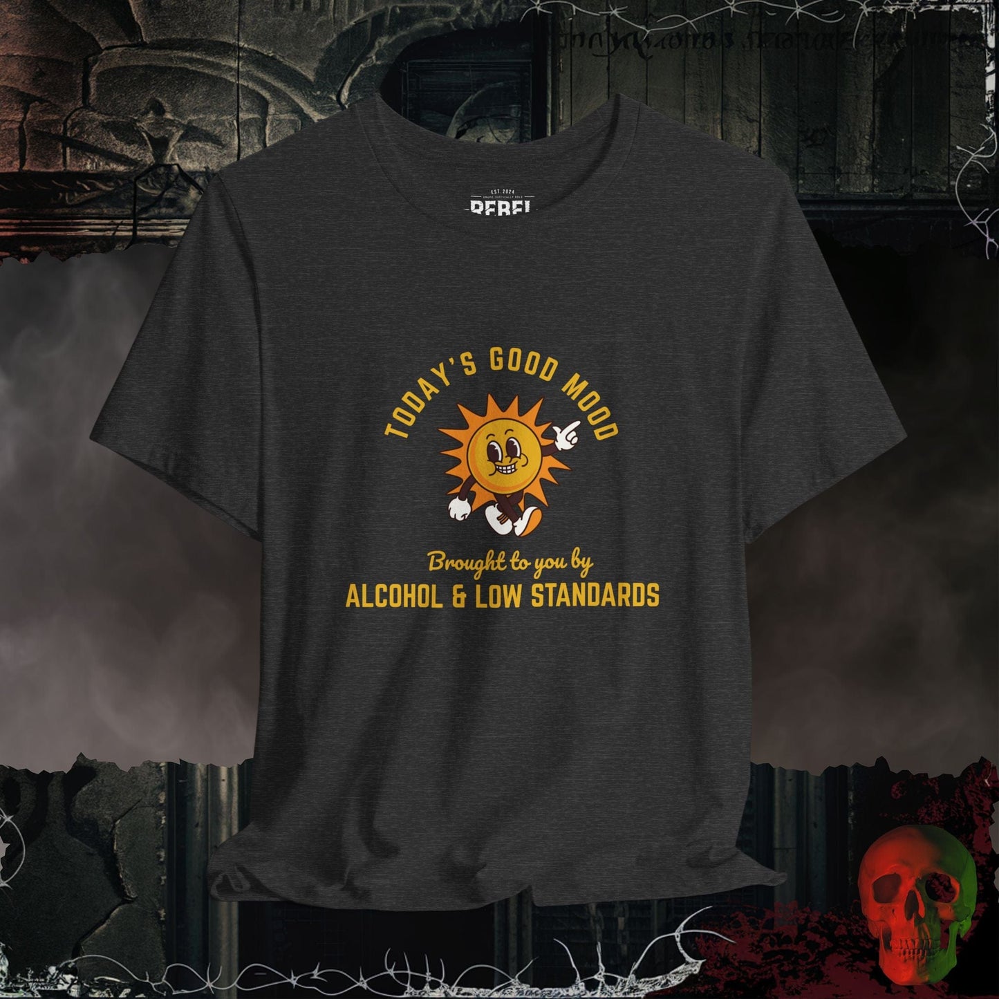 T-Shirt Dark Grey Heather / S Today's Mood Tee