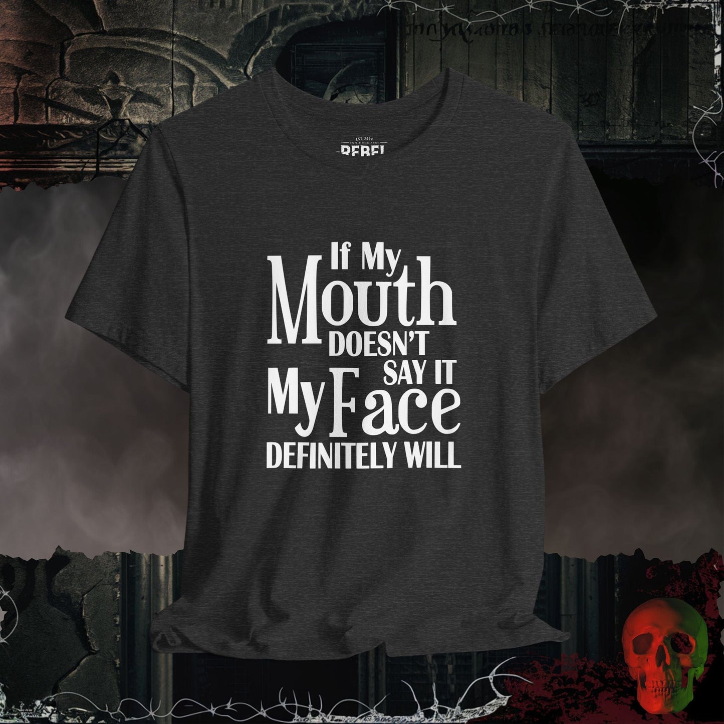 T-Shirt Dark Grey Heather / S Unfiltered Expressions T-Shirt