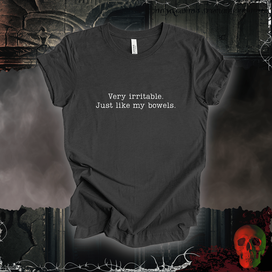 T-Shirt Dark Grey Heather / S Very Irritable Bowels Tee