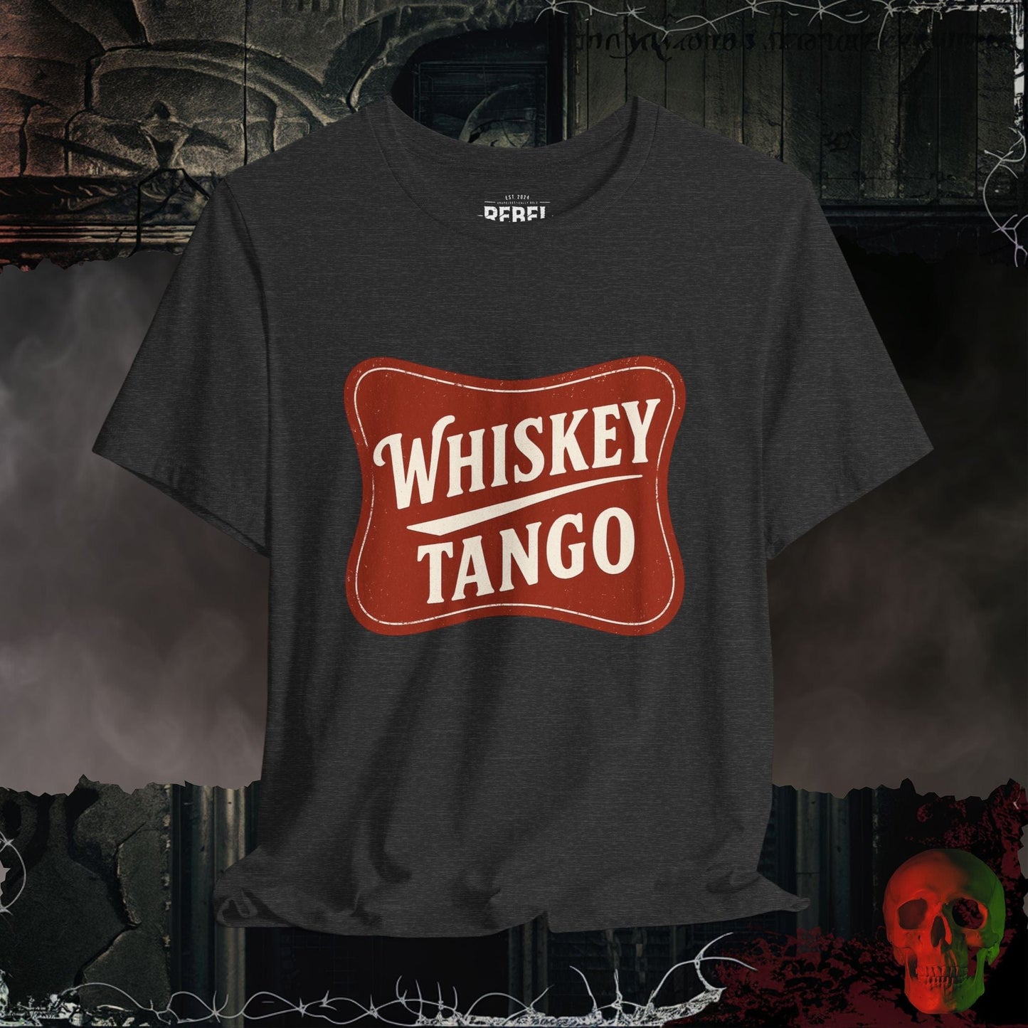T-Shirt Dark Grey Heather / S Whiskey Tango Tee