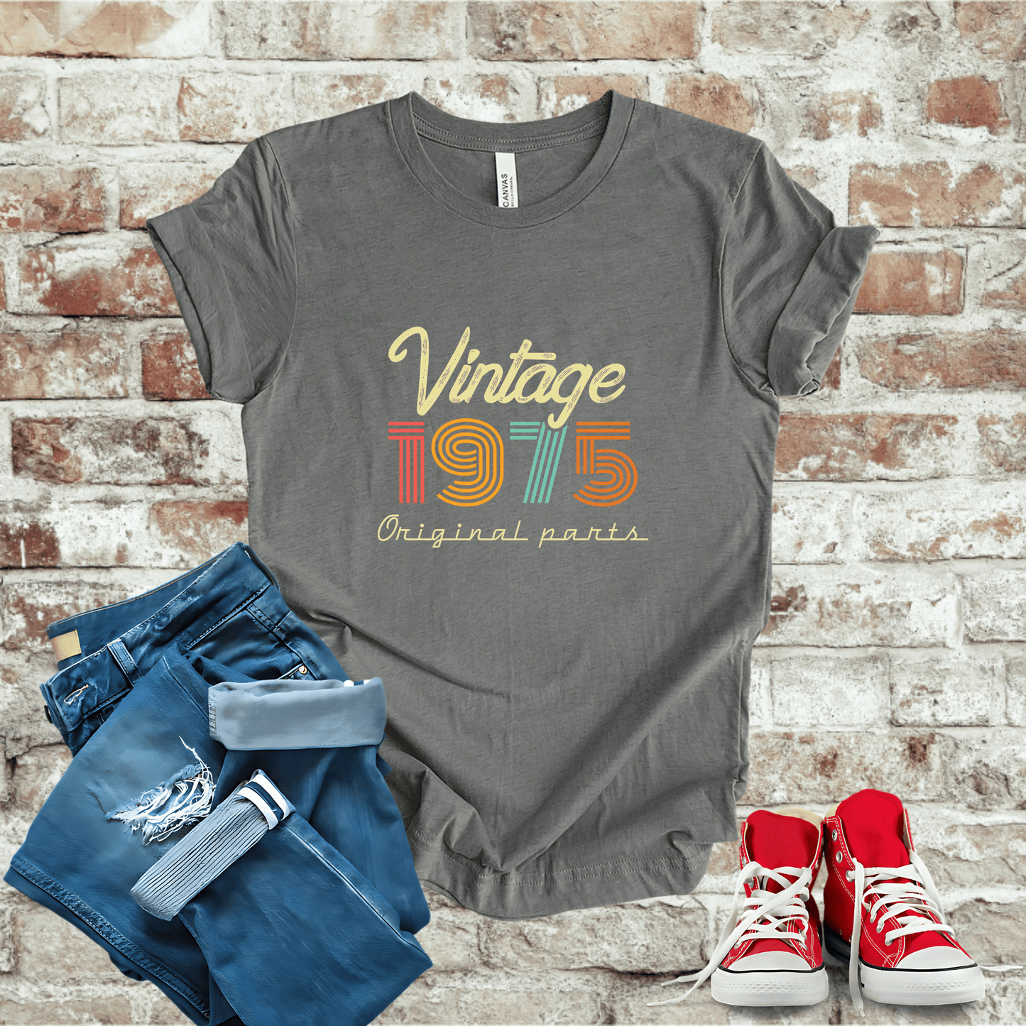 T-Shirt Deep Heather / S 1975 - Vintage Legends: The Classic Years Collection T-Shirt