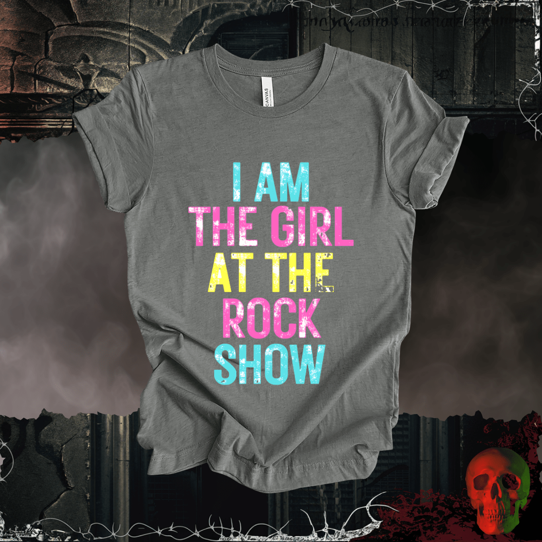 T-Shirt Deep Heather / S Girl at the Rock Show T-Shirt