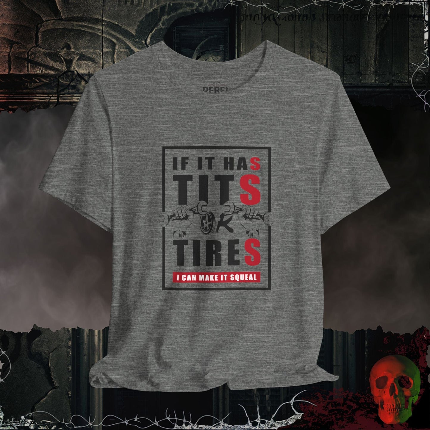 T-Shirt Deep Heather / S Make It Squeal