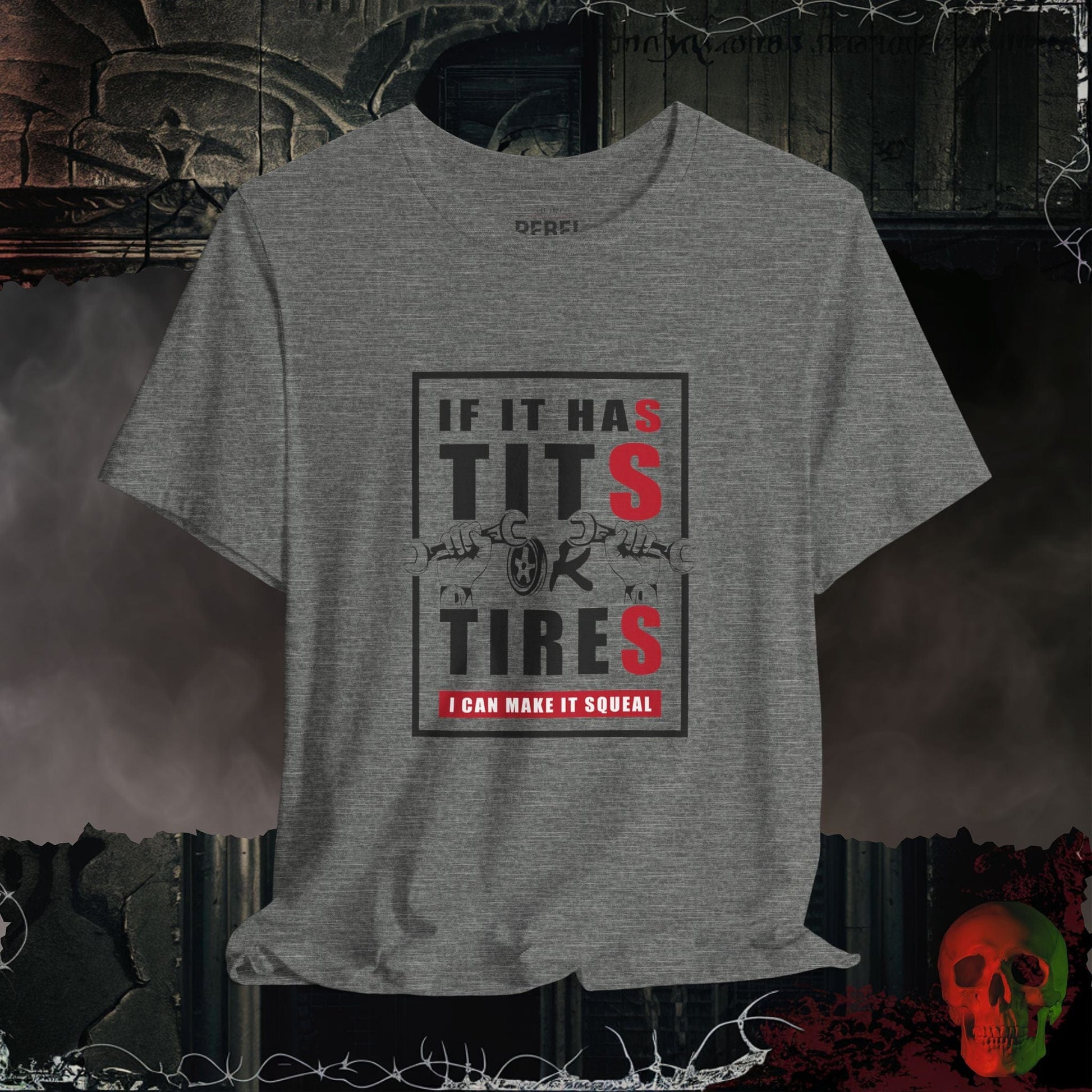 T-Shirt Deep Heather / S Make It Squeal