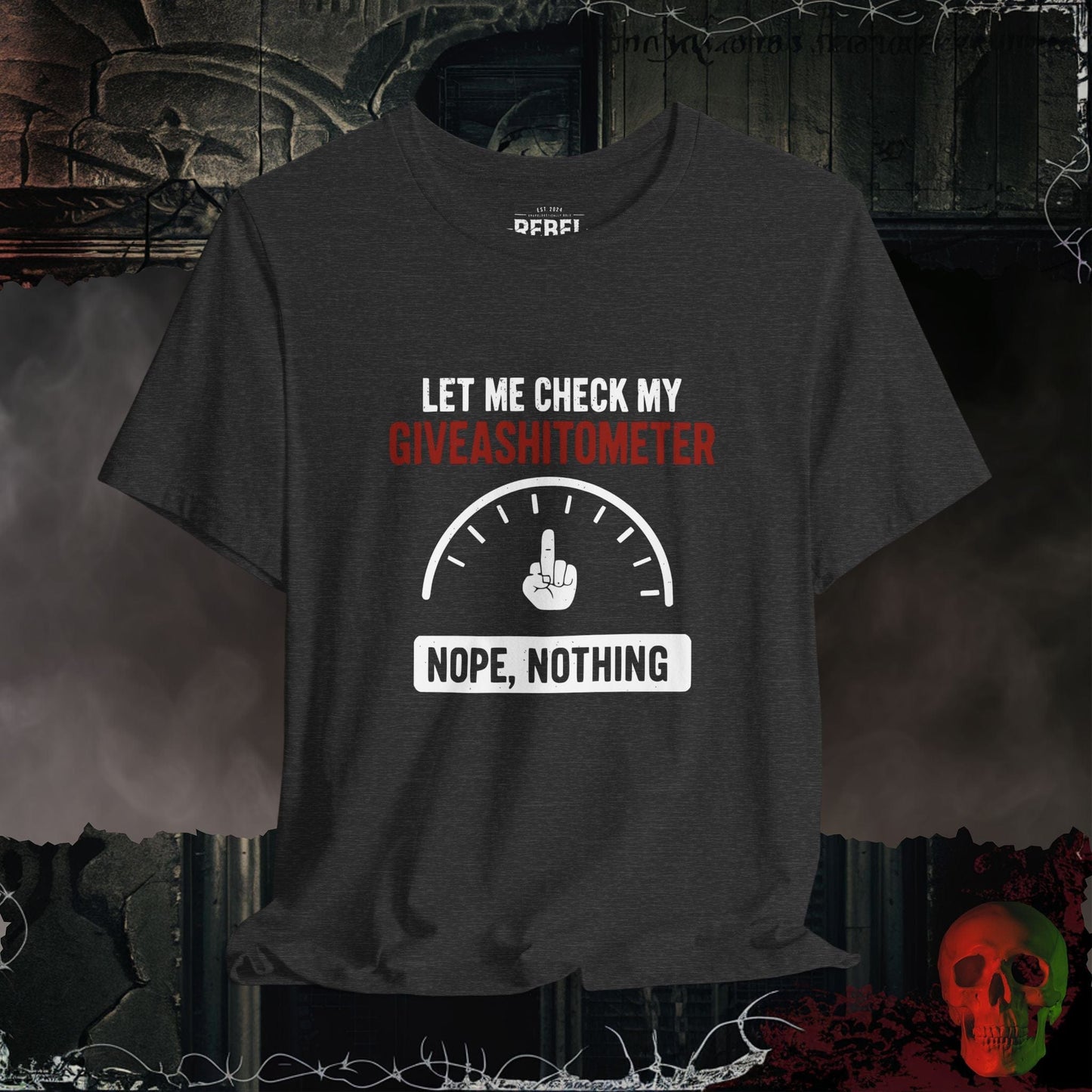 T-Shirt Giveashitometer Tee