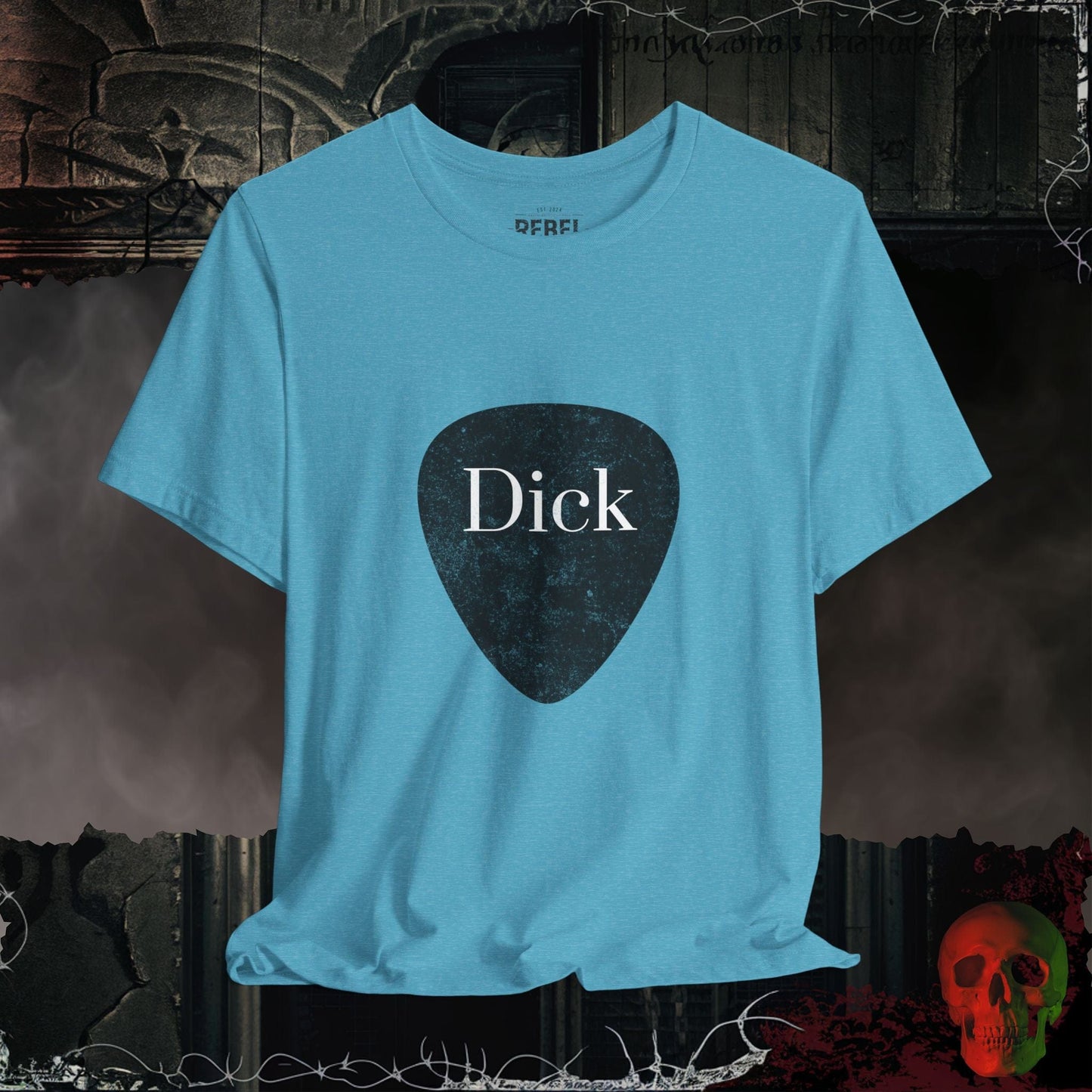 T-Shirt Heather Aqua / S D!ck Pick Tee