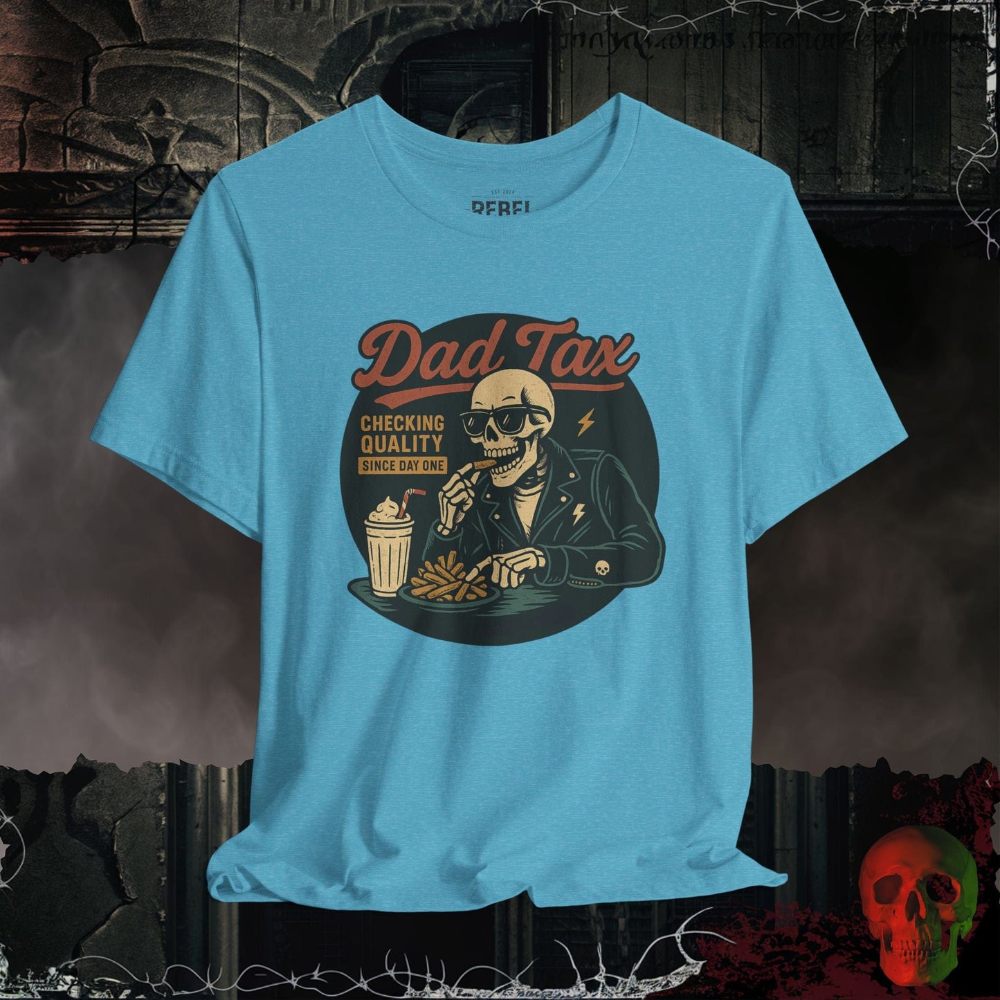 T-Shirt Heather Aqua / S Dad Tax T-Shirt