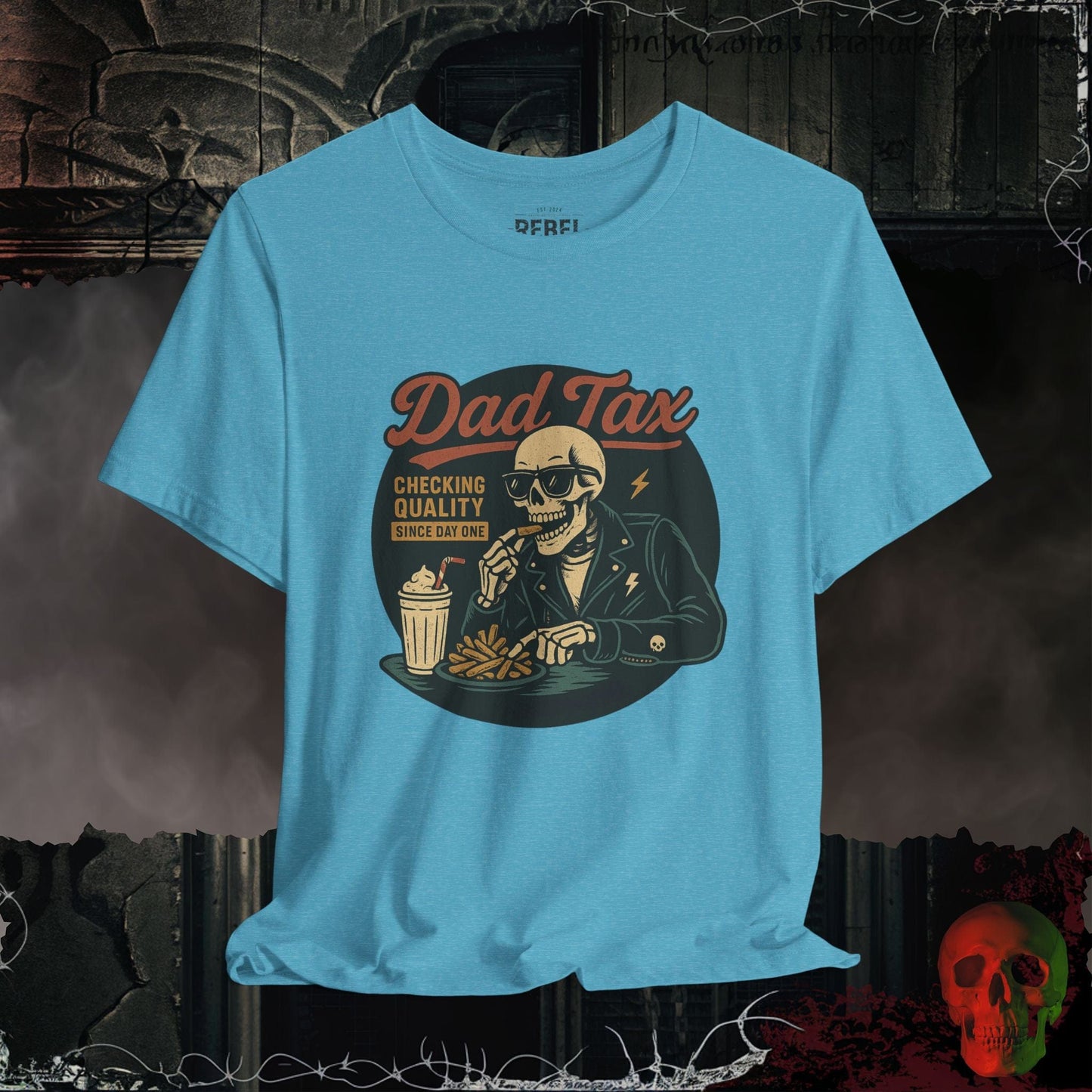 T-Shirt Heather Aqua / S Dad Tax T-Shirt