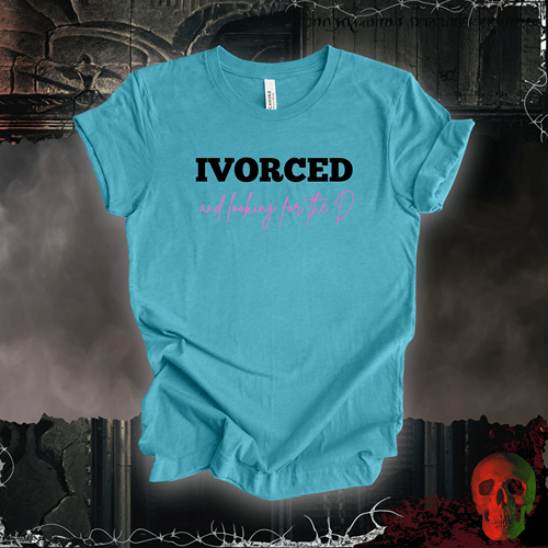T-Shirt Heather Aqua / S Divorced but Looking