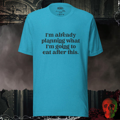 T-Shirt Heather Aqua / S Food Noise Activated Tee