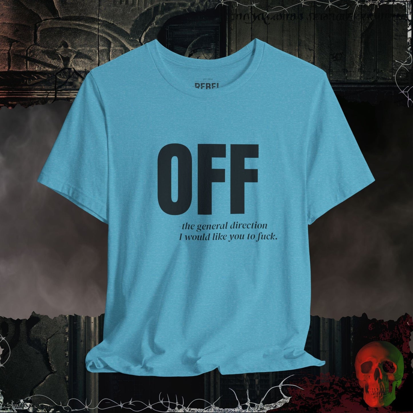 T-Shirt Heather Aqua / S Off - The General Direction T-Shirt