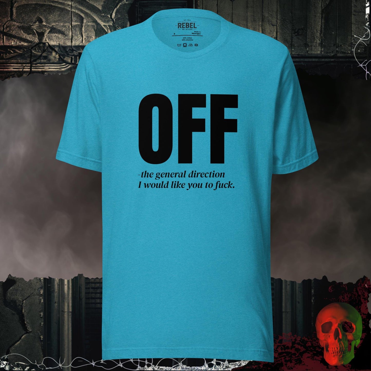 T-Shirt Heather Aqua / S Off - The General Direction T-Shirt
